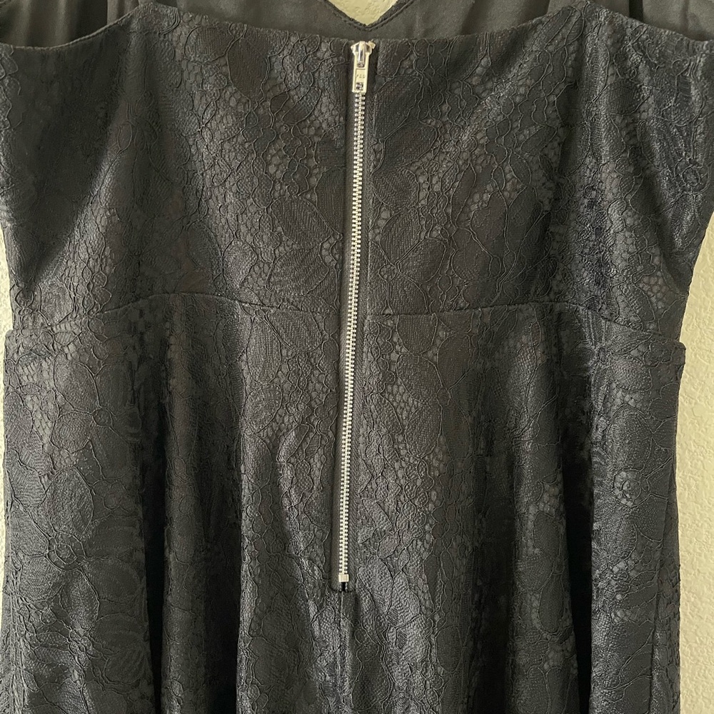 Lulu's Black Lace Detail Dress - Picture 5 of 6